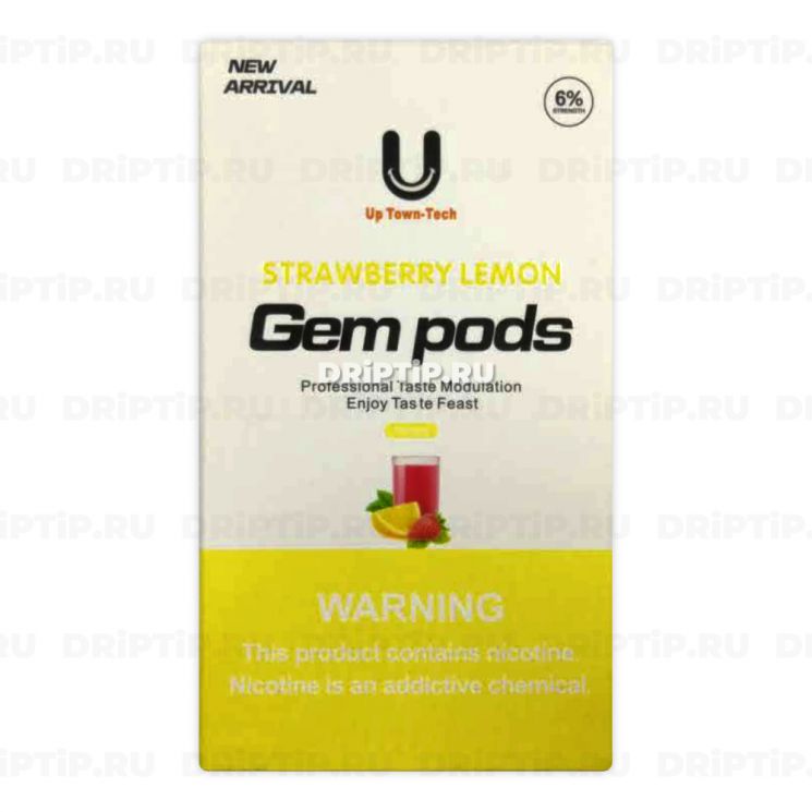 Gem Pods for Juul - Клубничный лимонад (Strawberry Lemon)