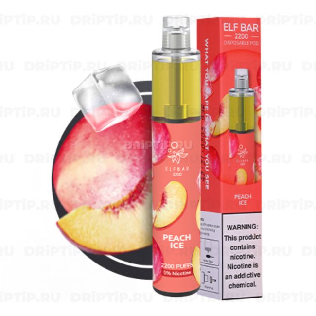 Elf Bar 2200 - Peach Ice
