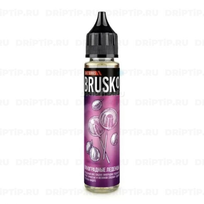Жидкость Brusko Salt - Виноградные леденцы 