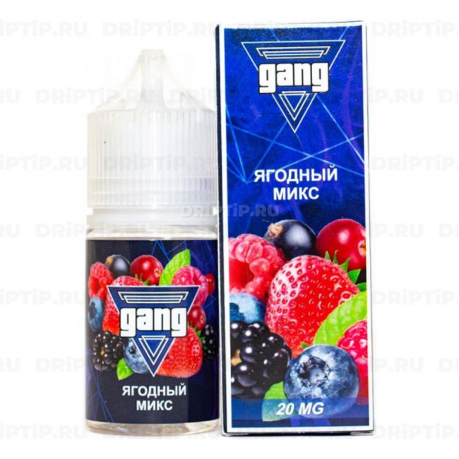 Жидкость Gang Salt - Ягодный Микс 