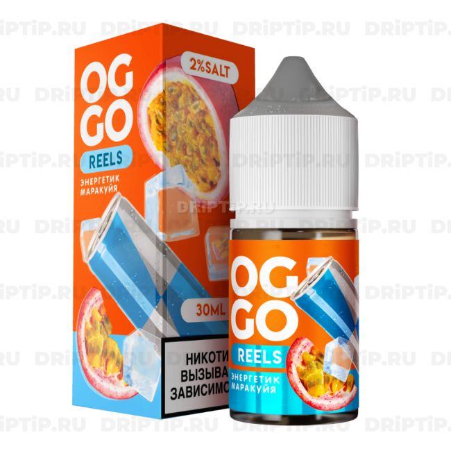 Жидкость Oggo Reels Salt - Энергетик Маракуйя 