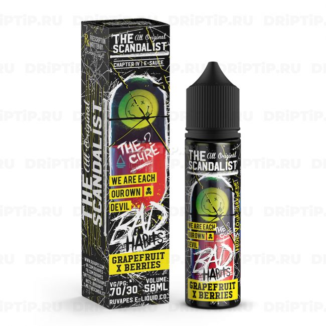 Жидкость The Scandalist - Bad Habits 