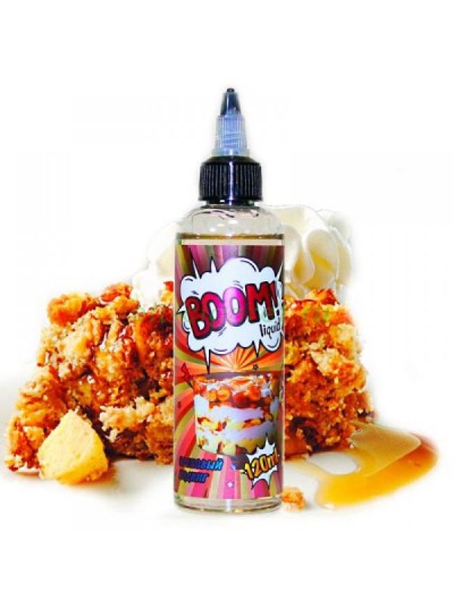 Boom! Ореховый пудинг 3 mg, 120 ml Boom! Ореховый пудинг 3 mg, 120 ml