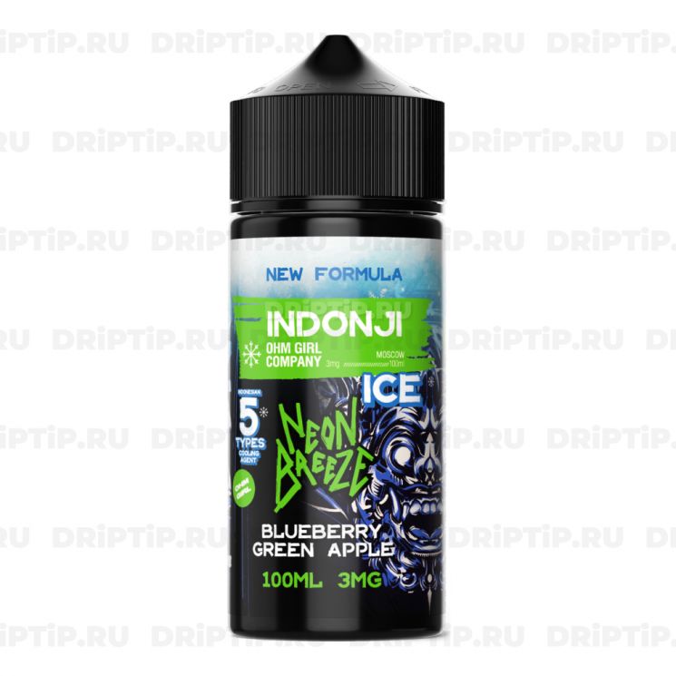 Жидкость Indonji Ice - Neon Breeze 