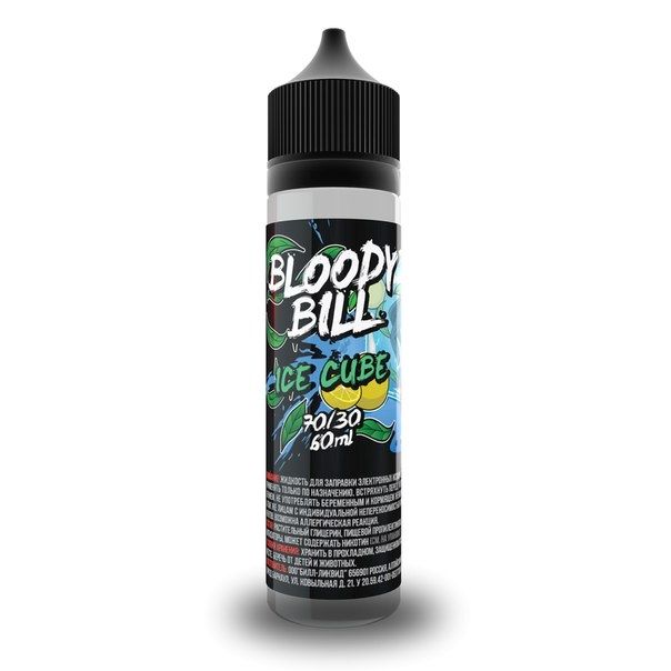 BLOODY BILL Ice Cube 3mg, 60ml
