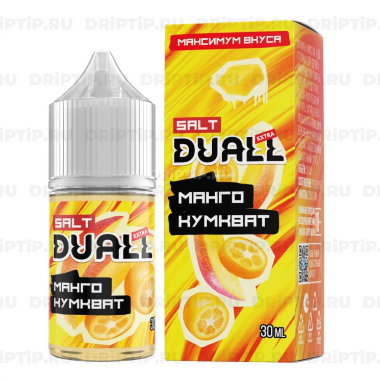 Жидкость Duall Salt Extra - Манго Кумкват 