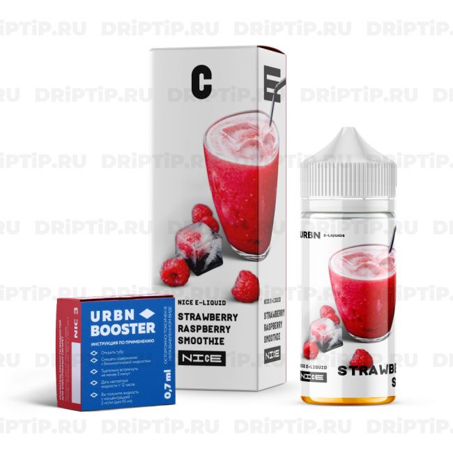 NICE - Strawberry Raspberry Smoothie