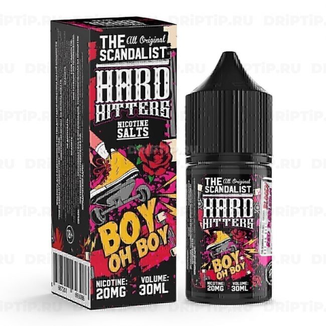 Жидкость The Scandalist Hard Hitters Salt - Boy Oh Boy 