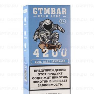Gtm Bar Halo 4200 - Blue Razz Lemonade Gtm Bar Halo 4200 - Blue Razz Lemonade