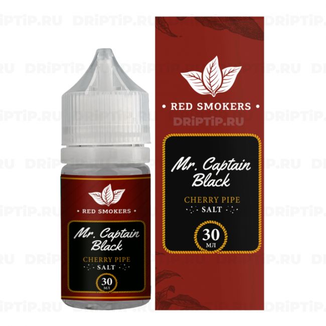 Жидкость Mr. Captain Black Salt - Cherry Pipe 