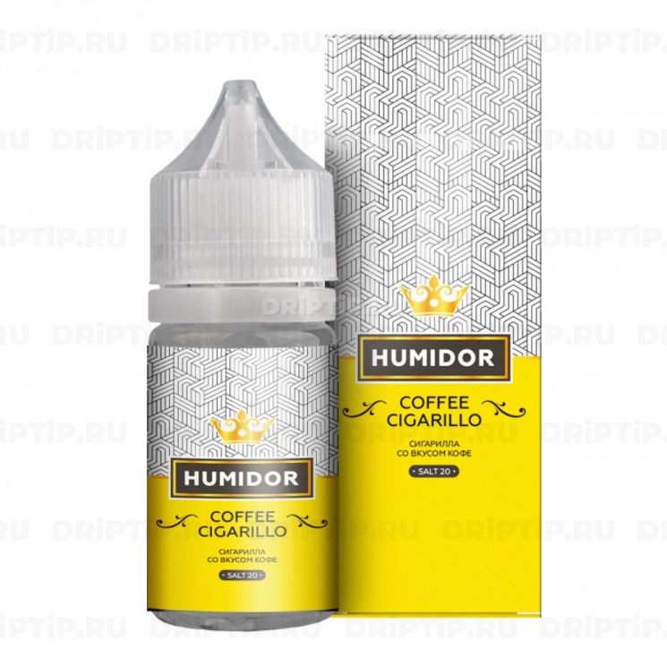 Жидкость Humidor Salt - Coffee Cigarillo 