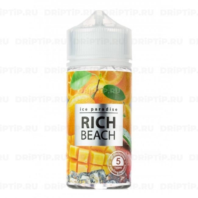 Жидкость Ice Paradise - Rich Beach 0mg 100ml 