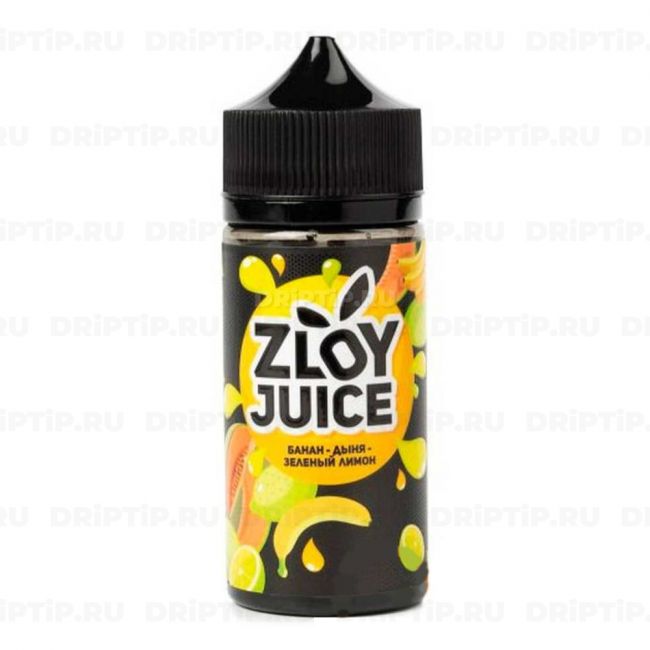 Zloy Juice - Банан Дыня Зеленый Лимон Zloy Juice - Банан Дыня Зеленый Лимон
