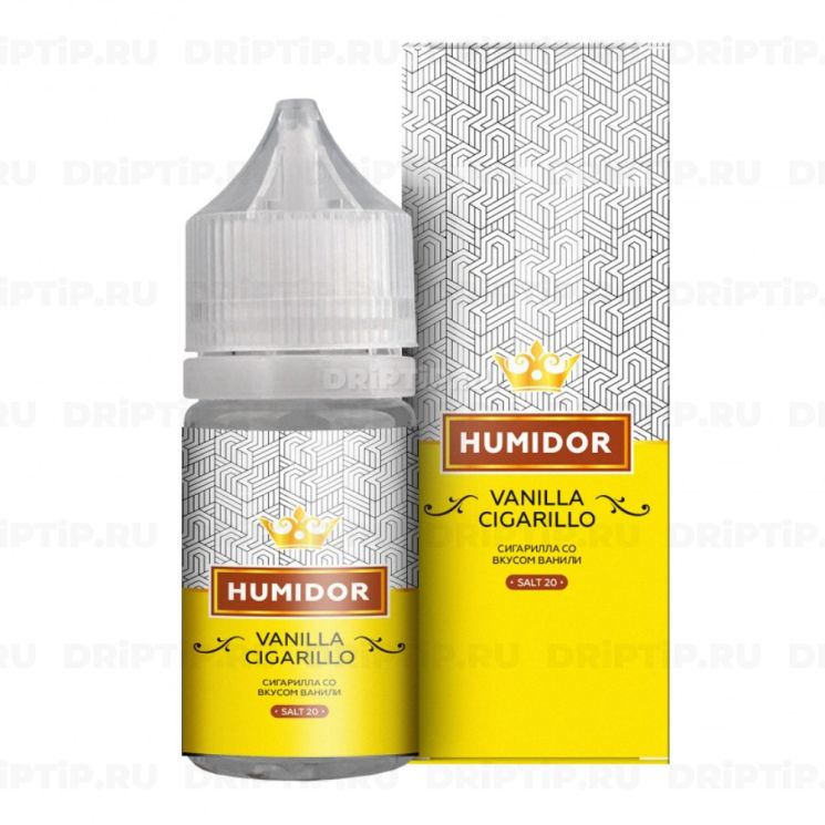 Жидкость Humidor Salt - Vanilla Cigarillo 