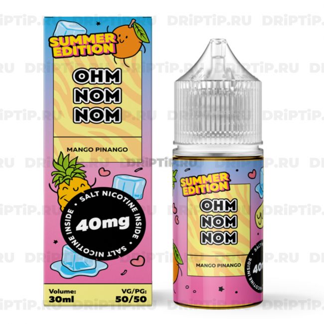 Ohm nom nom Summer Salt - Mango Pinango Ohm nom nom Summer Salt - Mango Pinango