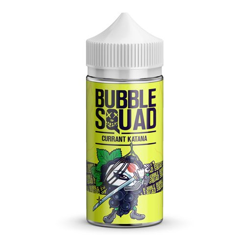 BUBBLE SQUAD Currant katana 3mg, 120ml BUBBLE SQUAD Currant katana 3mg, 120ml