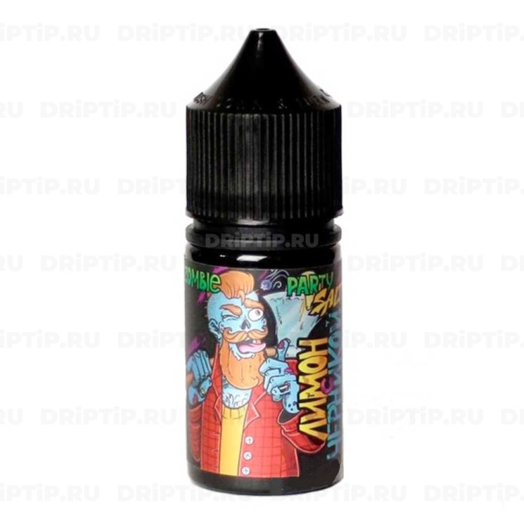 Жидкость Zombie Party Salt - Лимон с черникой 