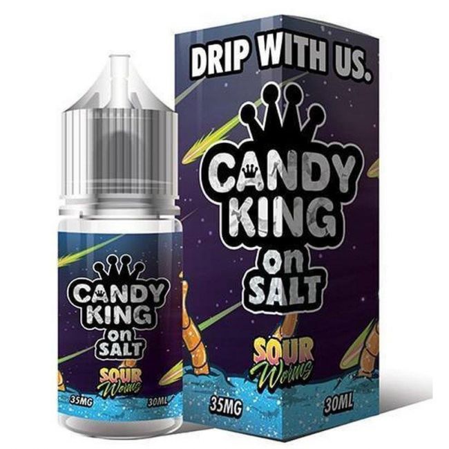 Candy King On Salt - Sour Worms 30мл 35мг Candy King On Salt - Sour Worms 30мл 35мг