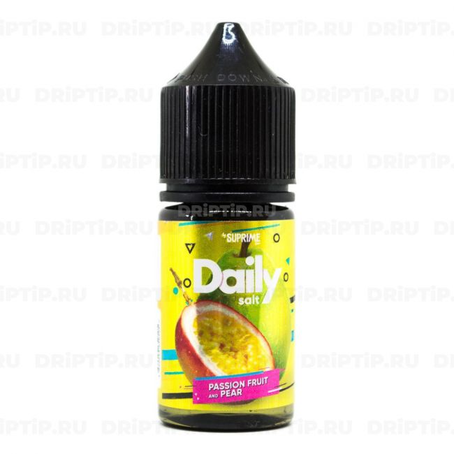 Daily Salt – Passion fruit and pear Daily Salt – Passion fruit and pear