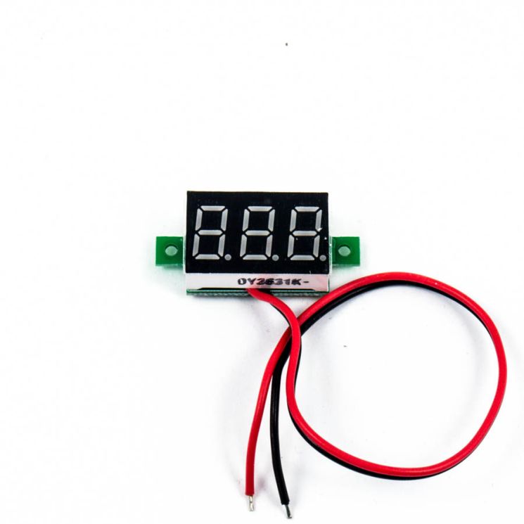 Вольтметр LED-модуль