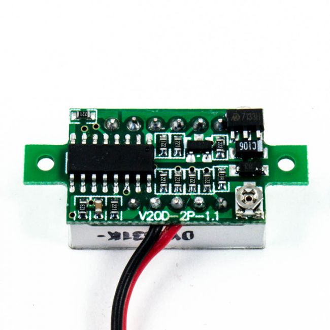 Вольтметр LED-модуль