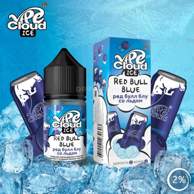 Vape Cloud Salt - Ред Булл Блу Со Льдом Vape Cloud Salt - Ред Булл Блу Со Льдом