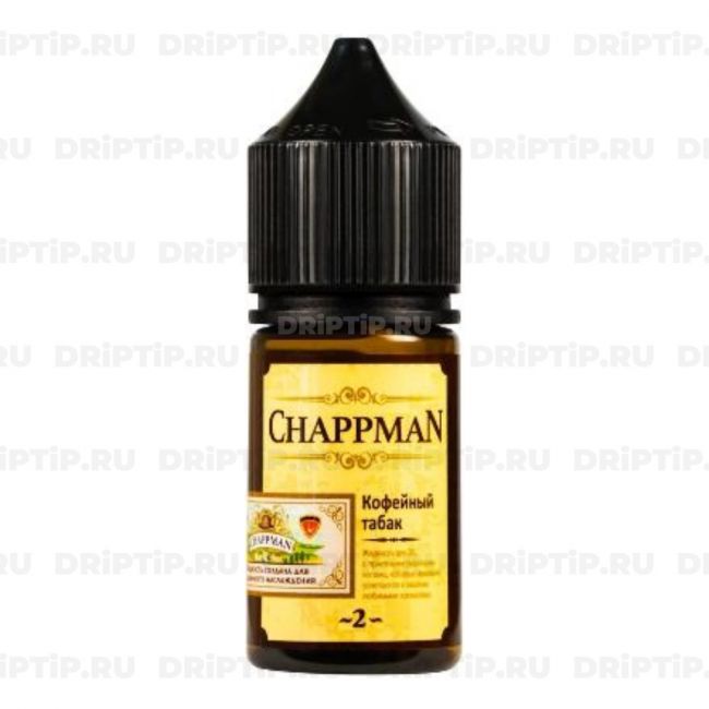 Жидкость Chappman Salt - Кофейный табак Жидкость Chappman Salt - Кофейный табак