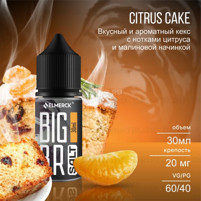 Big Bro Salt - Citrus Cake Срок годности до 12.2024 Big Bro Salt - Citrus Cake Срок годности до 12.2024