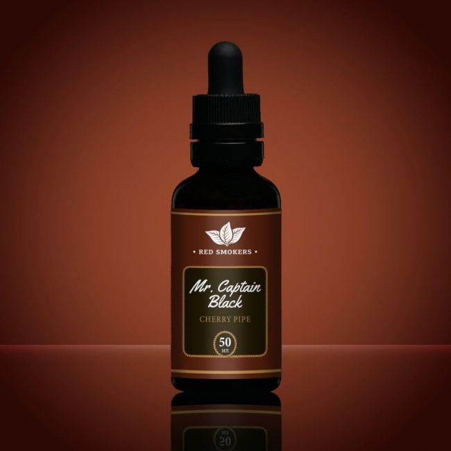 Жидкость Mr. Captain Black - Cherry Pipe Жидкость Mr. Captain Black - Cherry Pipe
