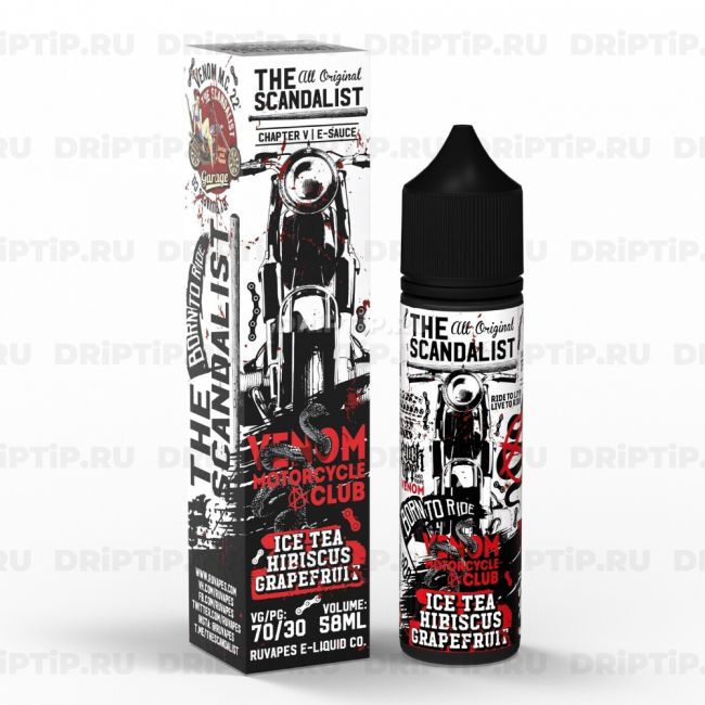 Жидкость The Scandalist - Venom Motorcycle Club Жидкость The Scandalist - Venom Motorcycle Club