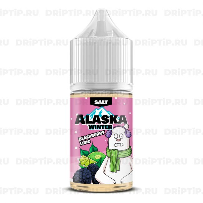 Жидкость Alaska Winter Salt - Blackberry Lime 