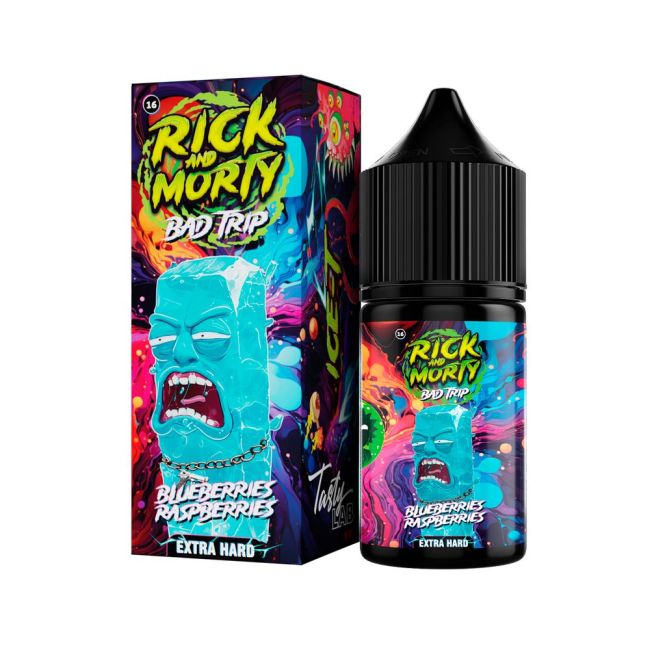 Жидкость Rick And Morty Bad Trip - Черника Малина 