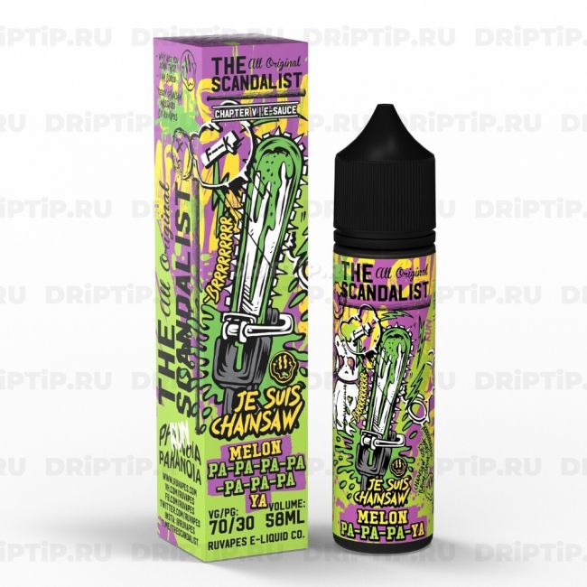 Жидкость The Scandalist - Je Suis Chainsaw Iced Жидкость The Scandalist - Je Suis Chainsaw Iced