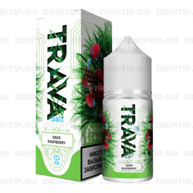 Жидкость Trava Salt - Хвоя Малина 