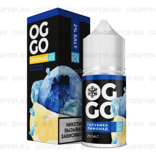 Жидкость Oggo Lemonade Ice Salt - Голубика Лимонад 