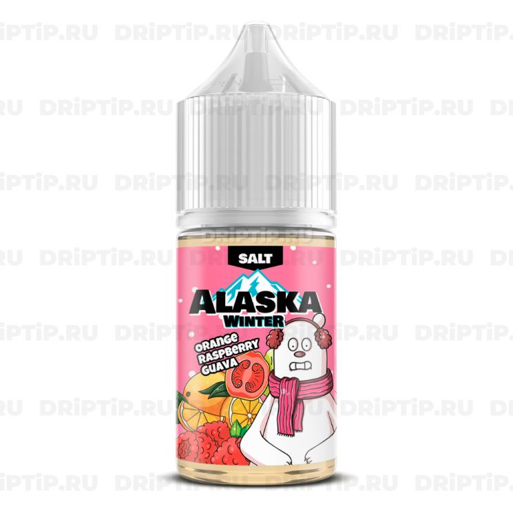 Жидкость Alaska Winter Salt - Orange Raspberry Guava 