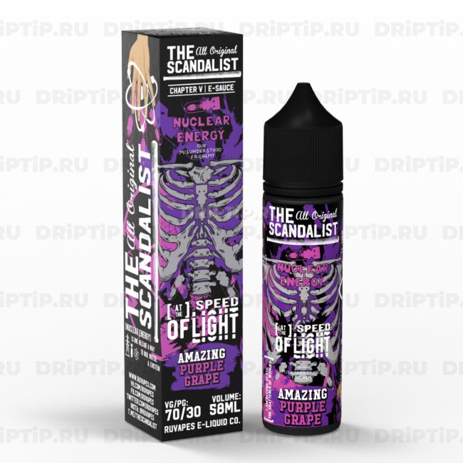 Жидкость The Scandalist - Speed Of Light Iced Жидкость The Scandalist - Speed Of Light Iced