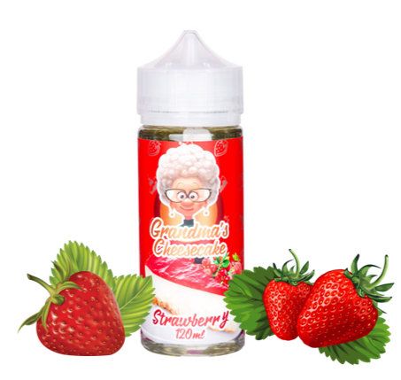 Grandma's Cheesecake Strawberry 3mg 120ml Grandma's Cheesecake Strawberry 3mg 120ml