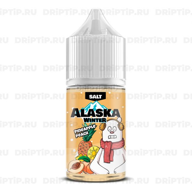 Жидкость Alaska Winter Salt - Pineapple Peach Жидкость Alaska Winter Salt - Pineapple Peach
