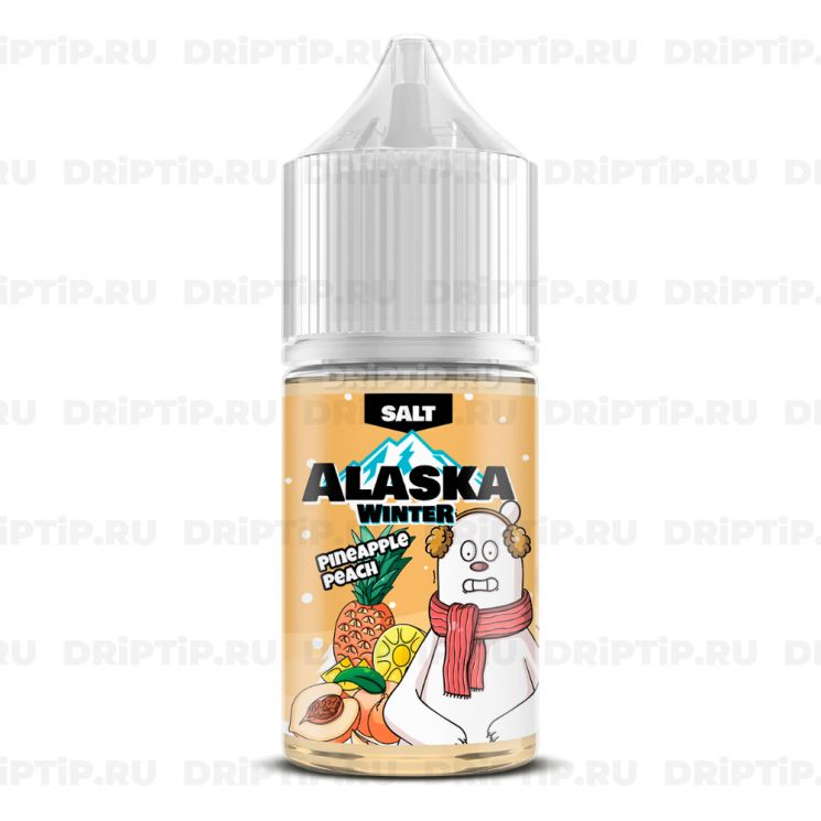 Жидкость Alaska Winter Salt - Pineapple Peach 