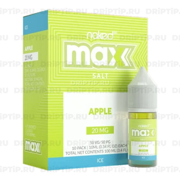 Жидкость Naked 100 Max Salt - Ice Apple 