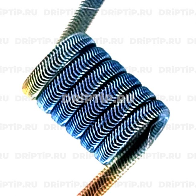 Diesel 2*025 кант, 2,5мм, 6 витков, 0.95 ом MTL Diesel 2*025 кант, 2,5мм, 6 витков, 0.95 ом MTL