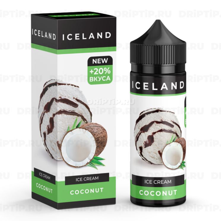 Жидкость Iceland Ice Cream - Coconut 