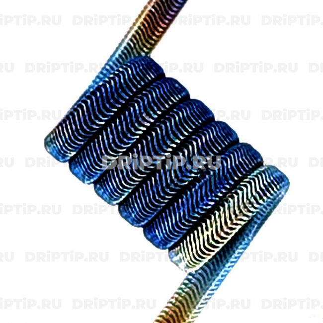 Diesel 2*025 нихр, 2,5мм, 6 витков, 0.75 ом MTL Diesel 2*025 нихр, 2,5мм, 6 витков, 0.75 ом MTL