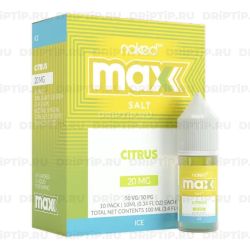Naked 100 Max Salt - Ice Citrus
