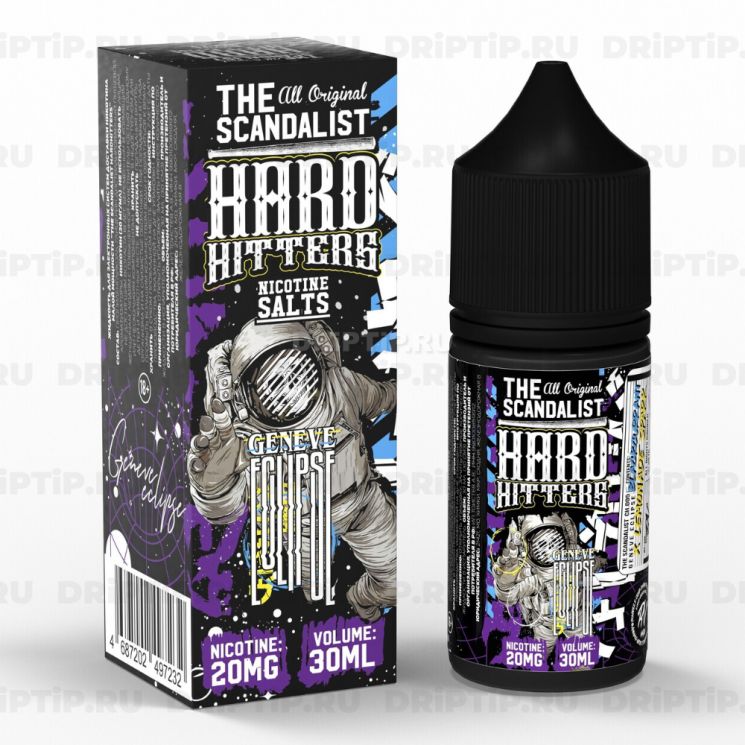 Жидкость The Scandalist Hard Hitters Salt - Geneve Eclipse 