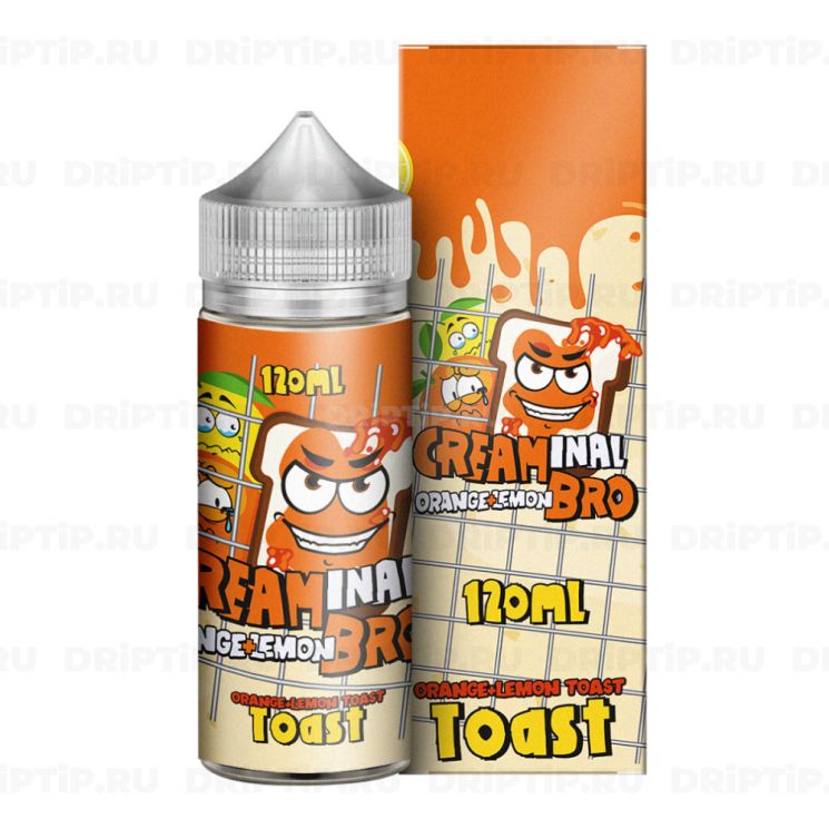 Жидкость Orange & Lemon - Creaminal Bro 