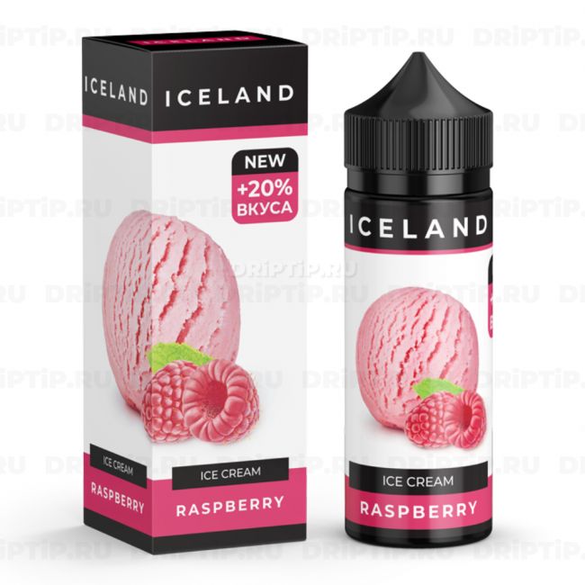 Жидкость Iceland Ice Cream - Raspberry Жидкость Iceland Ice Cream - Raspberry