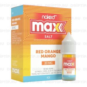 Naked 100 Max Salt - Ice Red Orange Mango