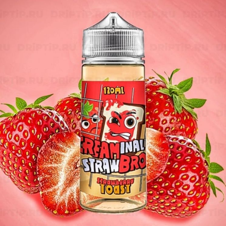 Жидкость Strawberry - Creaminal Bro 